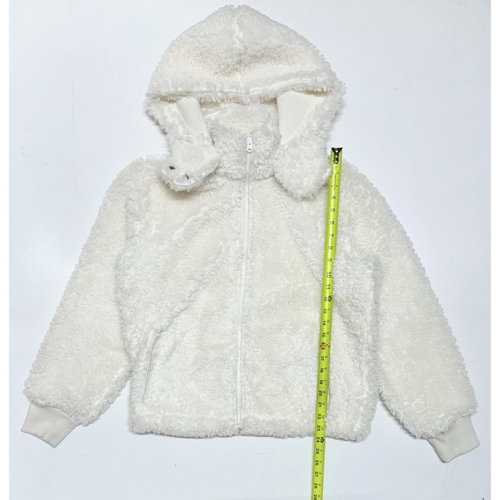 Abercrombie And Fitch Sherpa Zip Up Hoodie Detachable Womens Large